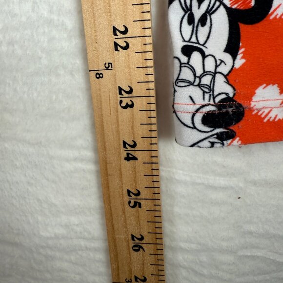 LuLaRoe Disney TC MINNIE MOUSE Citrus Orange POLKA DOT Leggings One Size - Picture 6 of 8